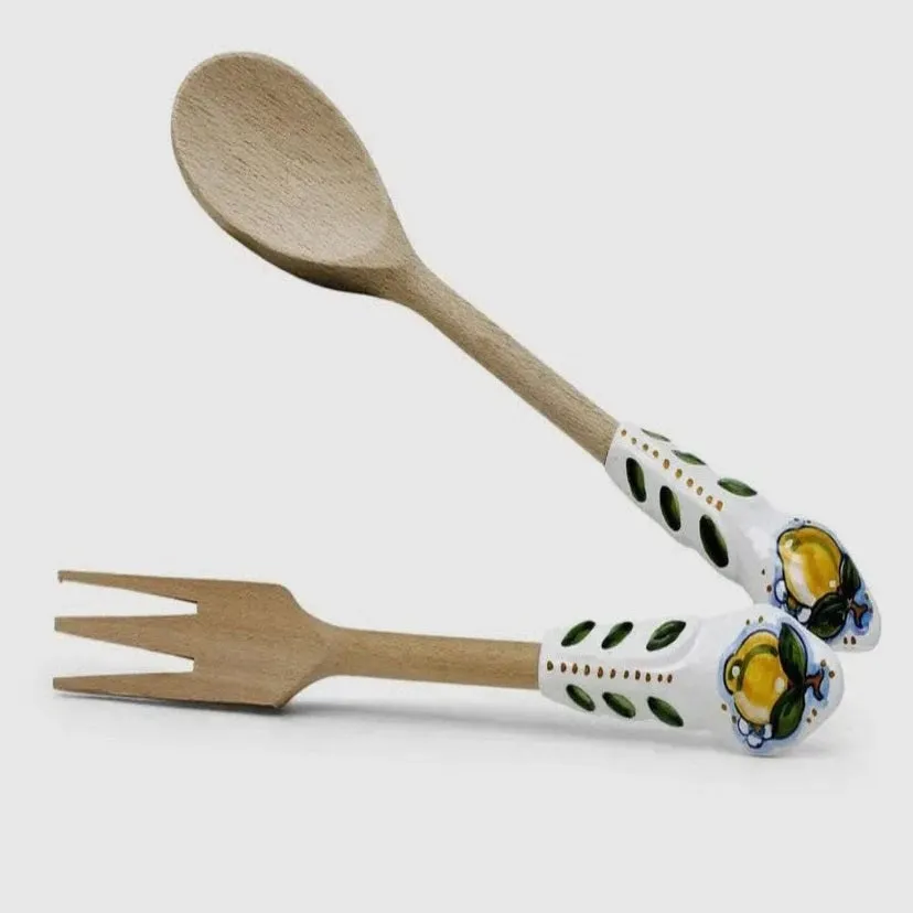 Positano Lemon Kitchen Utensil Set