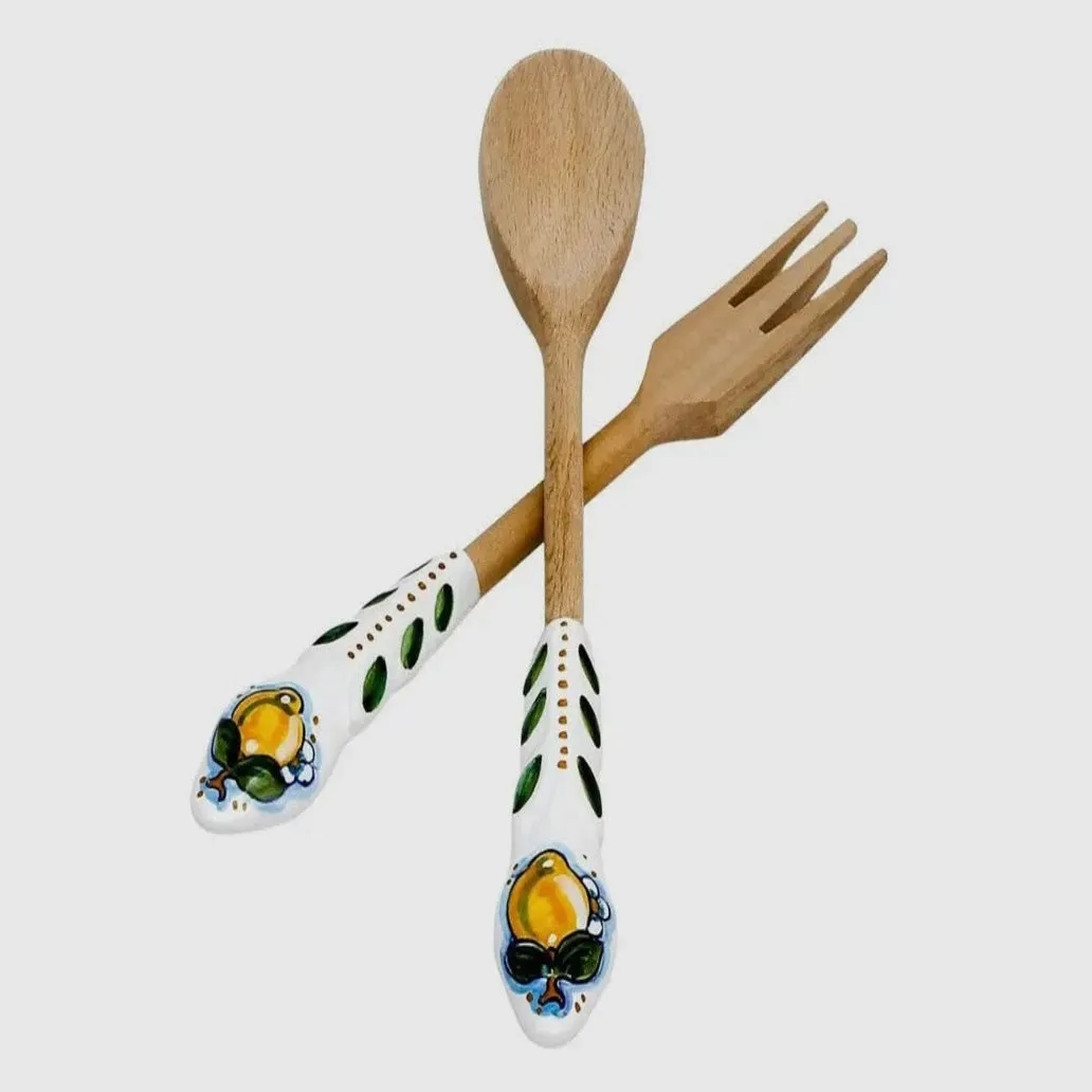 Positano Lemon Kitchen Utensil Set