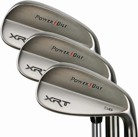 Powerbilt Black Nickel XRT 3-Piece High Loft Wedge Scoring Set