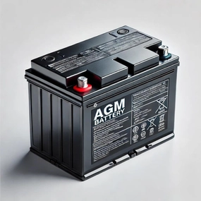 Powersports Battery Maintenance-Free AGM Battery for Permobil C400 Lowrider 12V 75Ah Wheelchair Replacement Battery Mod-BC8K-8022