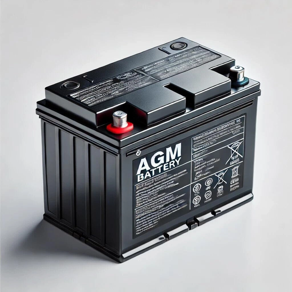 Powersports Battery Maintenance-Free AGM Battery for Permobil C400 Lowrider 12V 75Ah Wheelchair Replacement Battery Mod-BC8K-8022