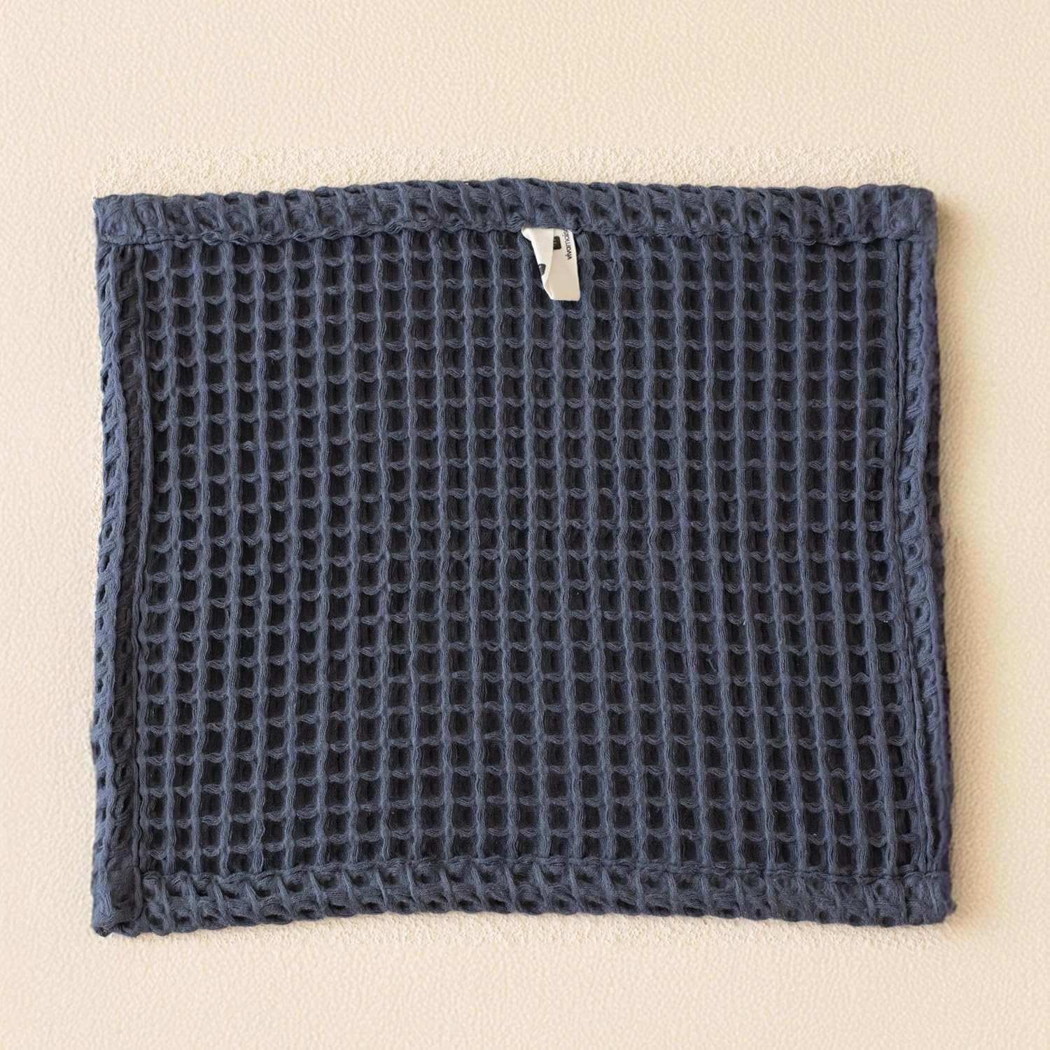 Premium 100% Turkish Cotton Wash Cloths & Face Towels Pack of 8, Luxury Turkish Waffle Washcloth Ideal for Bath, Makeup, Kitchen (Anthracite, Set of 8 Washcloths)