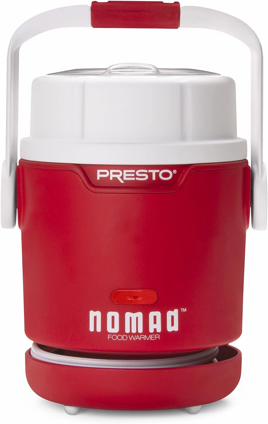 Presto 06015 Nomad Mason Traveling, Portable Food Warmer, 1 Pint Jar, Red