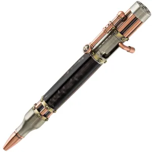 PSI Steampunk Bolt Action Pen Kit - Antique Pewter & Copper