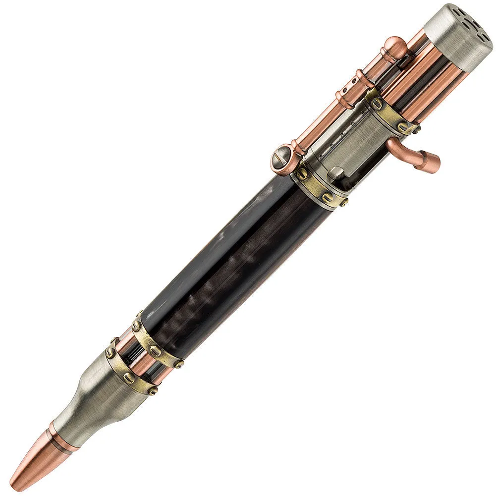 PSI Steampunk Bolt Action Pen Kit - Antique Pewter & Copper