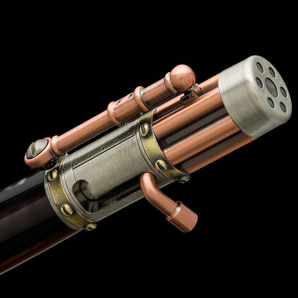 PSI Steampunk Bolt Action Pen Kit - Antique Pewter & Copper