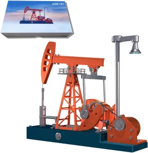 Pumping Unit Engine Model Kit, 219pcs 3D Metal Pumping Unit Model DIY Assembly Model Science Education Gift
