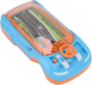Racing Adventure Car Steering Wheel Toy Driving Games Racing Car Game Console Kids Parent Child Dual Player Mode Interaction Adventure Car Steering Wheel Toy For Kids (Blue)
