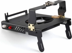 Radioddity G90-H1 Bracket Holder Quiet Cooling Fan 2-in-1 for Xiegu G90