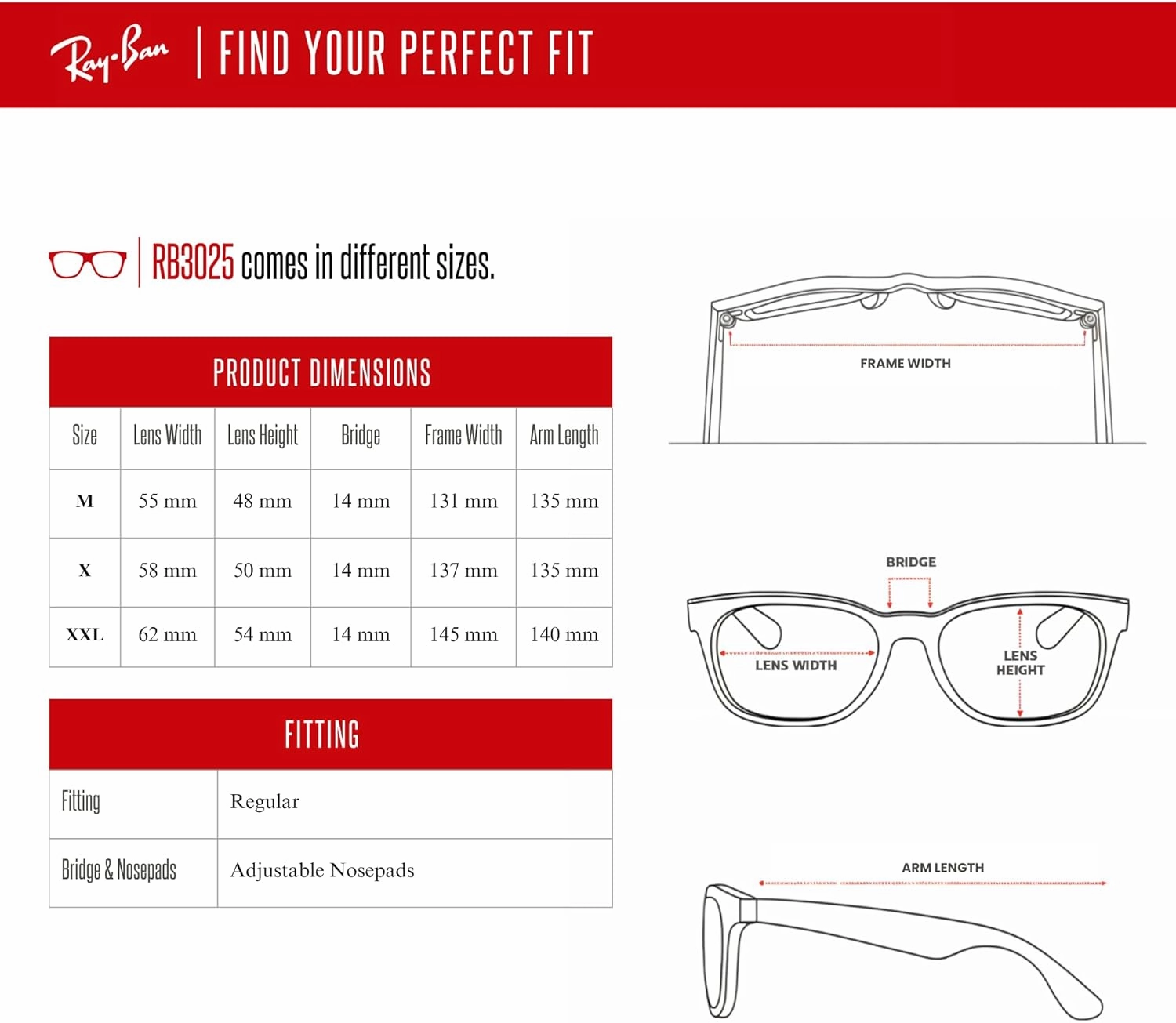 Ray-Ban RB3025 Metal Aviator Sunglasses For Men For Women   BUNDLE with Designer iWear Eyewear Care Kit