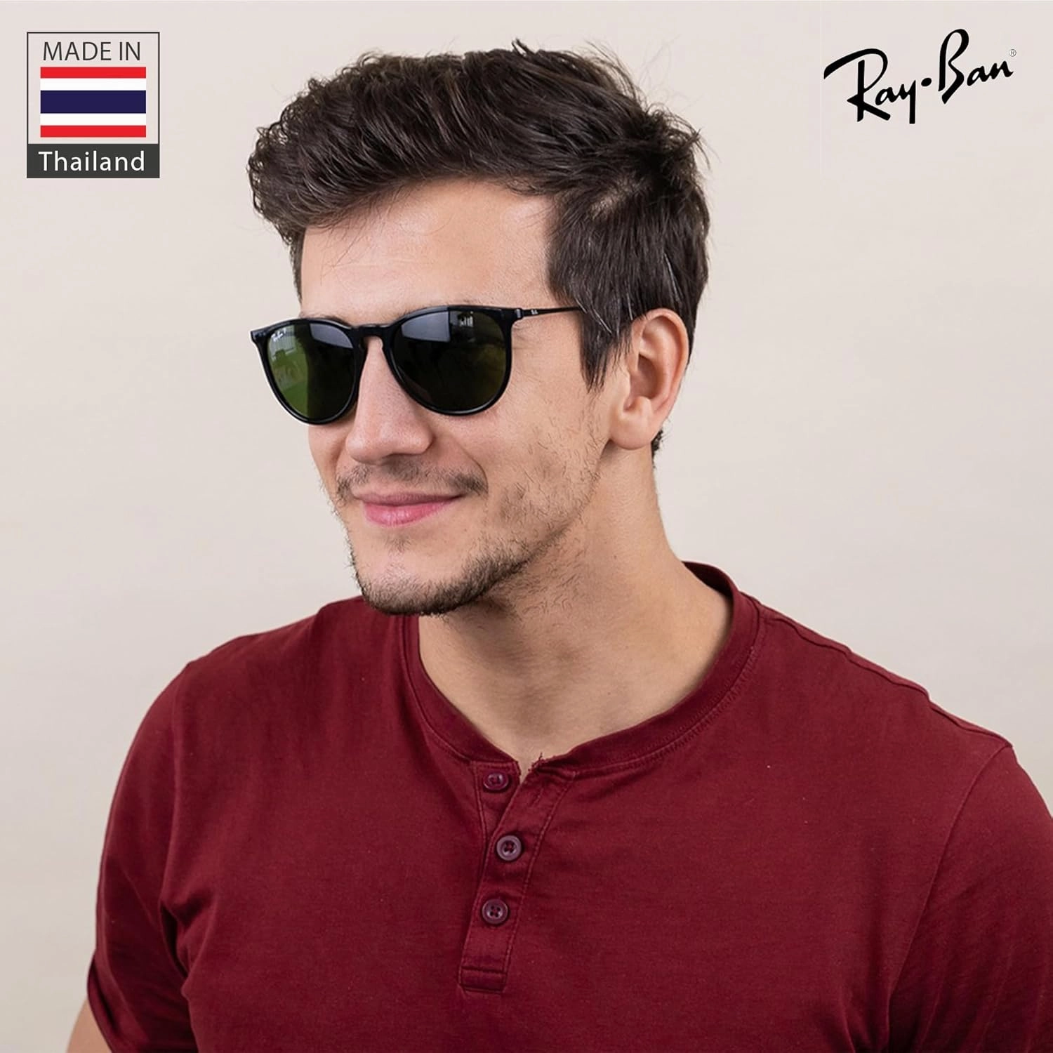 Ray-Ban RB4171 ERIKA Classic Phantos Shape Sunglasses With Eyewear Kit Bundle - High Bridge Fit - Retro Sunglasses