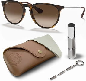 Ray-Ban RB4171 ERIKA Color Mix Phantos Shape Sunglasses With Eyewear Kit Bundle - High Bridge Fit - Retro Sunglasses