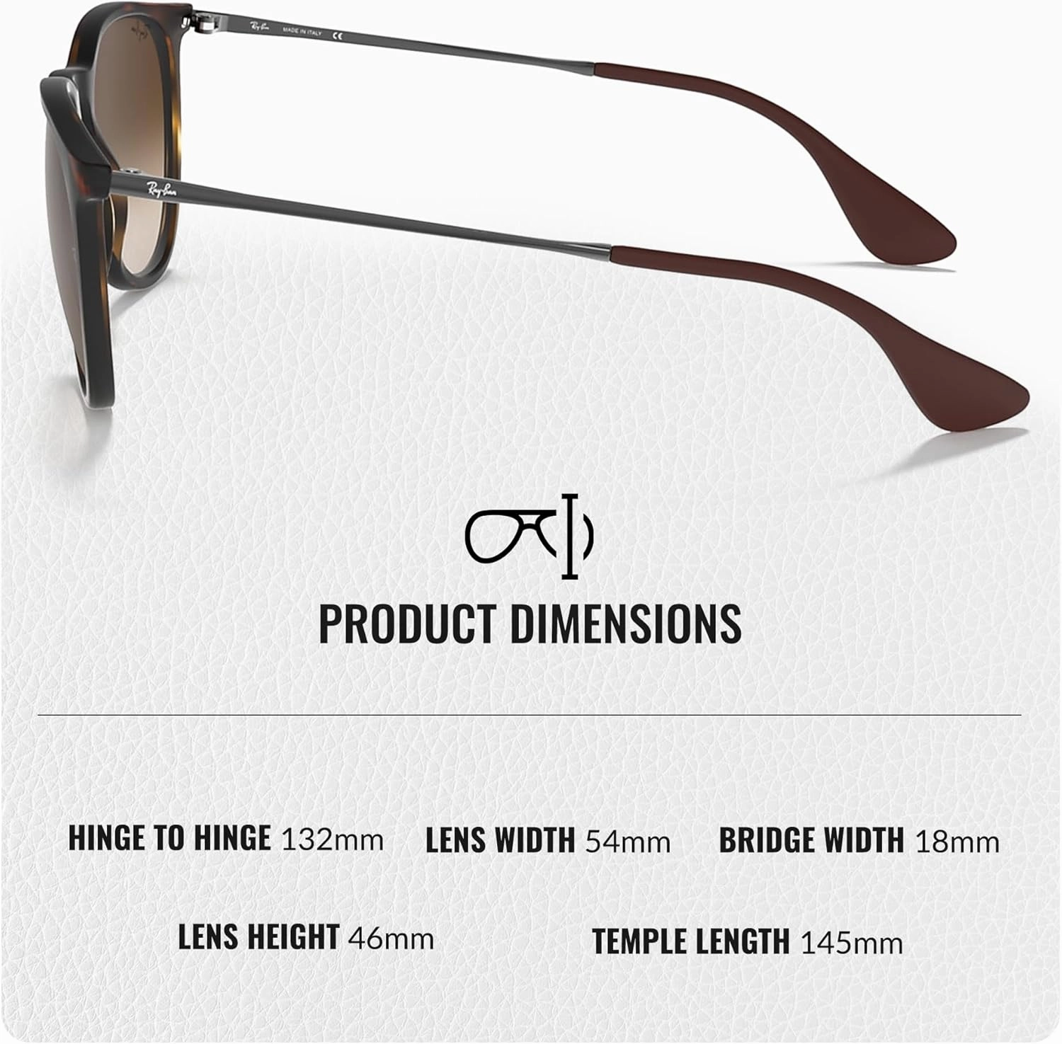 Ray-Ban RB4171 ERIKA Color Mix Phantos Shape Sunglasses With Eyewear Kit Bundle - High Bridge Fit - Retro Sunglasses