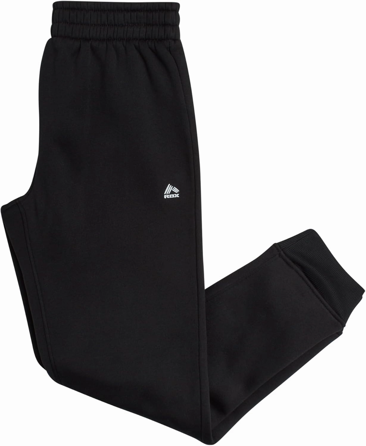 RBX Boys Active Jogger Set - 3 Piece Performance Fleece Sweatshirt, Jogger Sweatpants, T-Shirt - Activewear for Boys (2T-12)