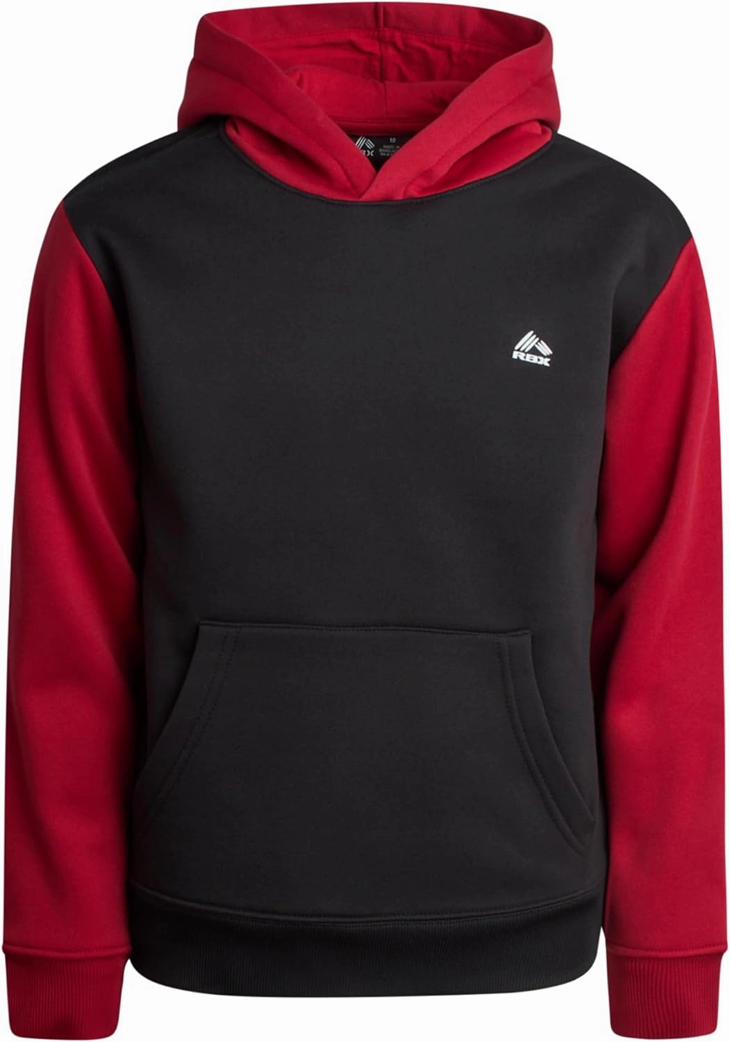 RBX Boys Active Jogger Set - 3 Piece Performance Fleece Sweatshirt, Jogger Sweatpants, T-Shirt - Activewear for Boys (2T-12)