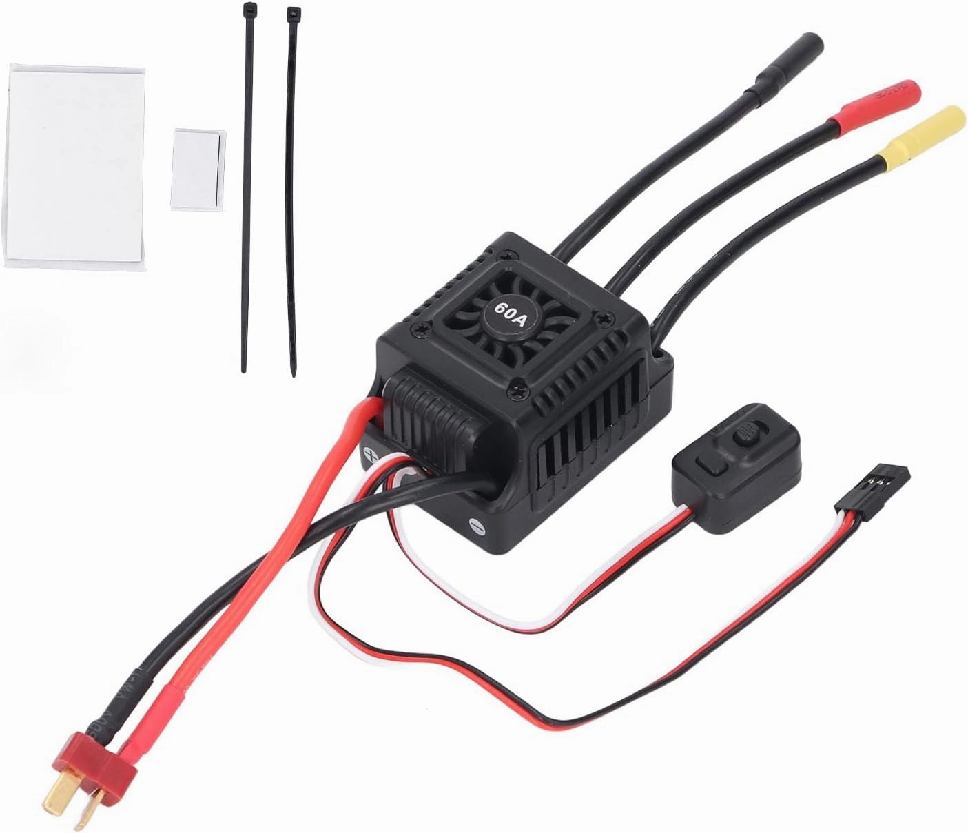 RC Brushless ESC Electric Speed Controller Water Pent and for All Weather RC Racing