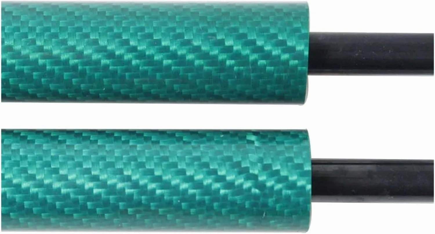 Rear Tailgate Struts Compatible With Nissan Cube Z11 2002-2008 Hatchback Compatible With Mitsuoka Cute M-Box Trunk Boot Lift Support Rods Shock(Green Carbon Fiber)