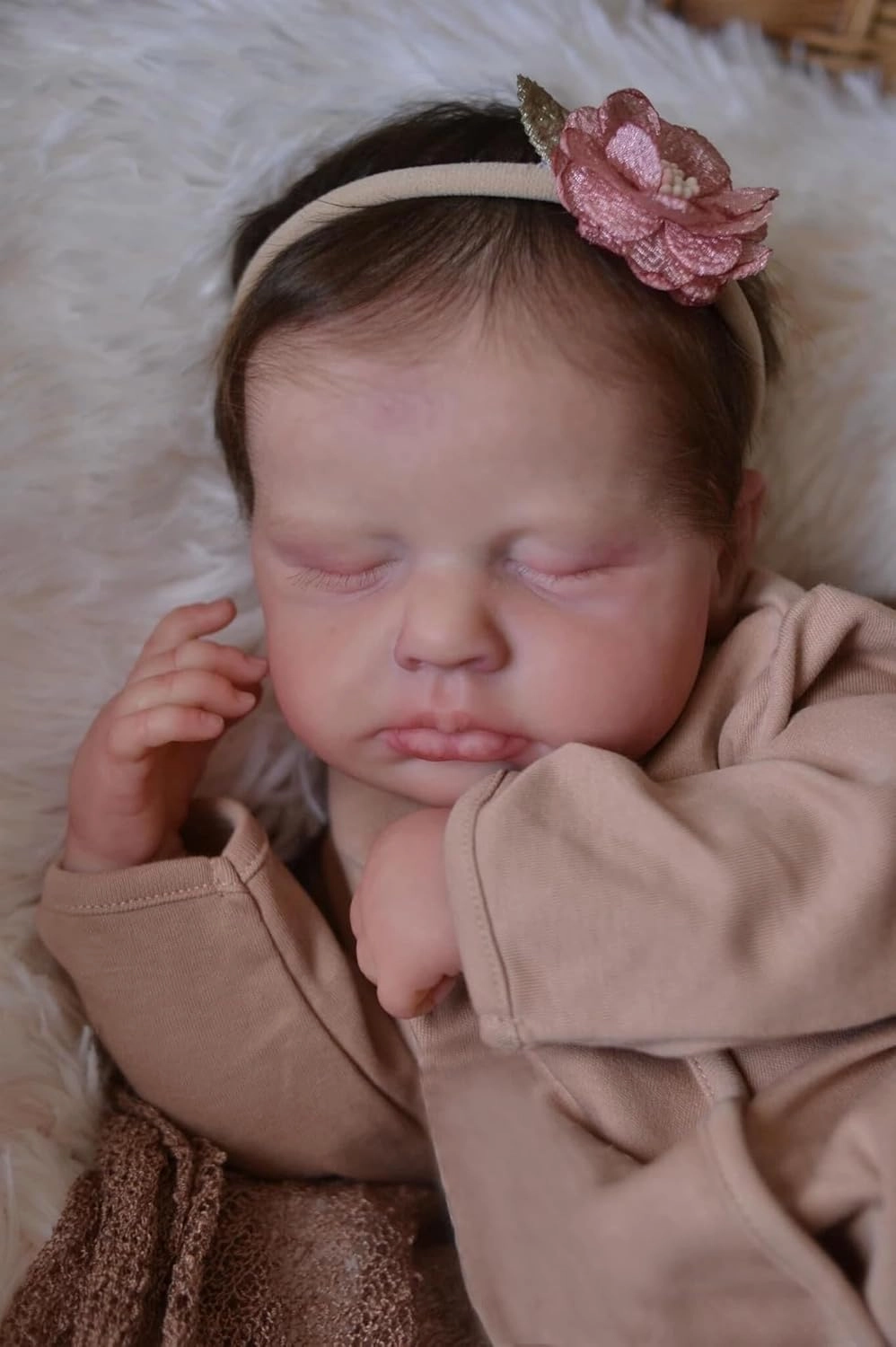 Reborn Baby Dolls Girl Realistic Newborn Baby Full Body Soft Vinyl Real Life Dolls Lifelike Toddler 20 Inch Baby Dolls Birthday Festival Gift Set for Kids Age 3 