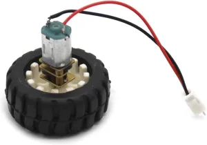 Reduction Rotating N20 Geared Motor Wheel Set, DIY Production of Smart Car Robot Drone Model Toy Motor Wheels Hobby Geared