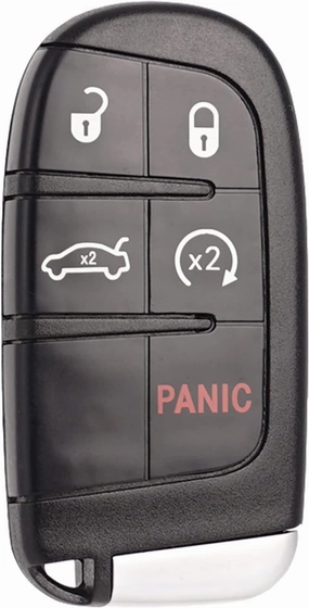 Remote Key Fob Replacement Fits for Chrysler 200 2015 2016 2017 300 Dodge Charger Challenger 2019 2020 2021 Smart Proximity Keyless Entry Remote Control 68155687AB 68394191AA 68394195AA