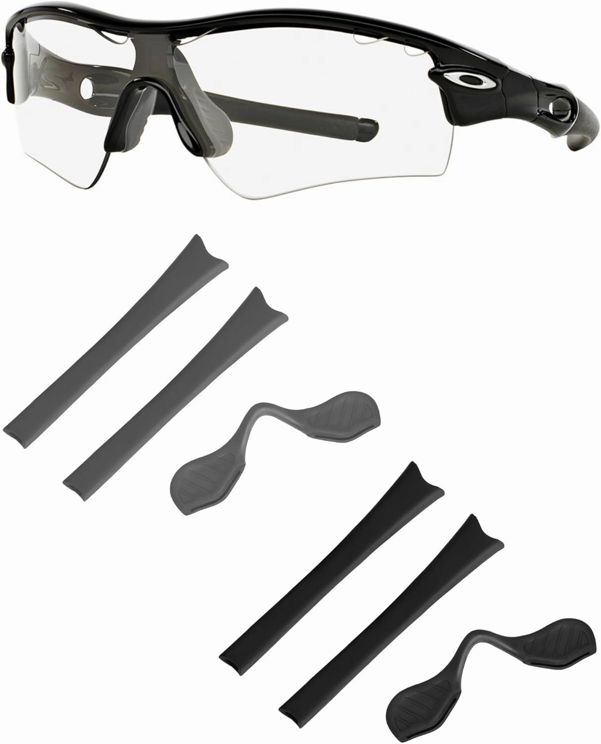 Replacement Earsocks & Nosepieces Rubber Kits for Oakley Radar Path | Pitch | Range | Edge