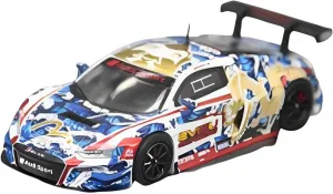 Resin Car Vehicle Model Fit for Audi R8 LMS Evo 2020 1 64 Alloy Racing Car Model Holiday Theme Party Creative Vehicle Decoration Festive Deluxe Gift
