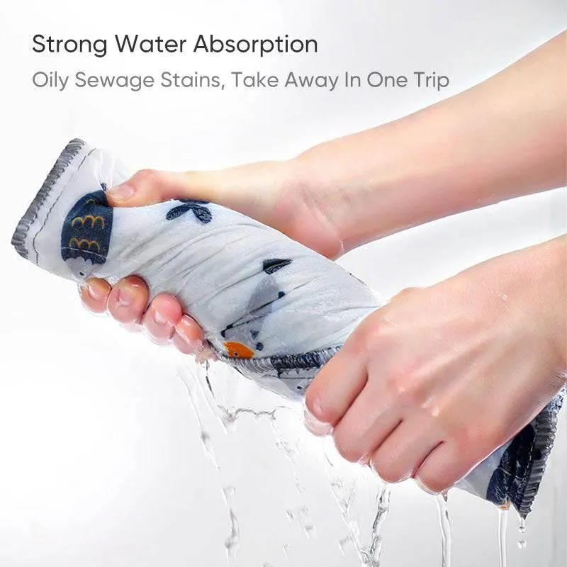 Reusable Kitchen Towels - Super Absorbent Eco-Friendly Cloths