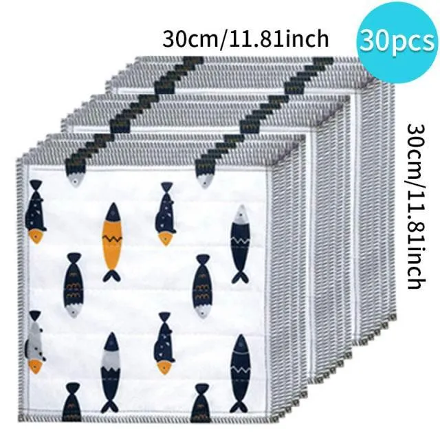 Reusable Kitchen Towels - Super Absorbent Eco-Friendly Cloths