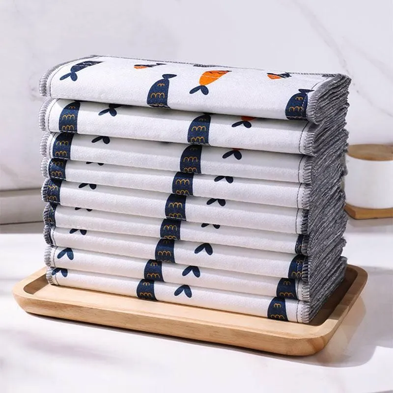 Reusable Kitchen Towels - Super Absorbent Eco-Friendly Cloths