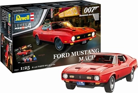 Revell Gift Set 05664 James Bond 007 Diamonds are Forever, Ford Mustang Mach 1, 1:25 Scale Unbuilt Plastic Model Kit, with Accessories & Poster