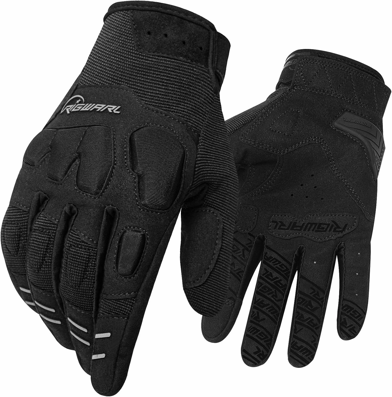 RIGWARL Comfortable Mountain Bike Motorcycle Gloves Women and Men with Touchscreen Fingers for Riding ATV MTB Drit Bike…