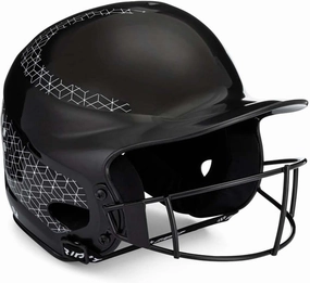 RIP-IT | Vision Classic Softball Batting Helmet 2.0 | Pinstripe | Lightweight Women's Sport Equipment