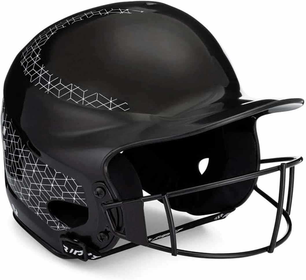 RIP-IT | Vision Classic Softball Batting Helmet 2.0 | Pinstripe | Lightweight Women's Sport Equipment