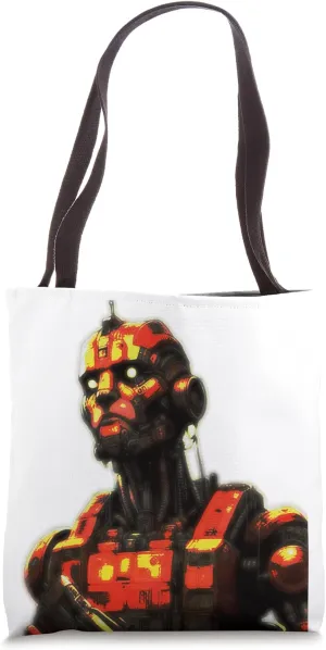 Robots Arise: the Dawn of the Digital Domain Tote Bag