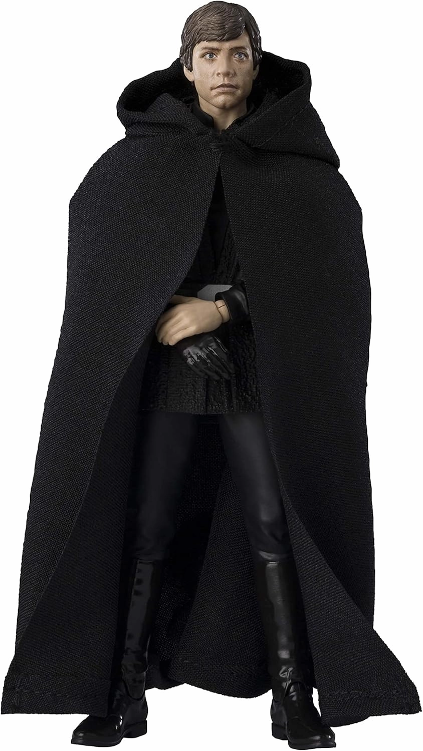 S.H. Figuarts Star Wars The Mandalorian Luke Skywalker Approx. 5.5 inches (140 mm), PVC & ABS Painted Action Figure