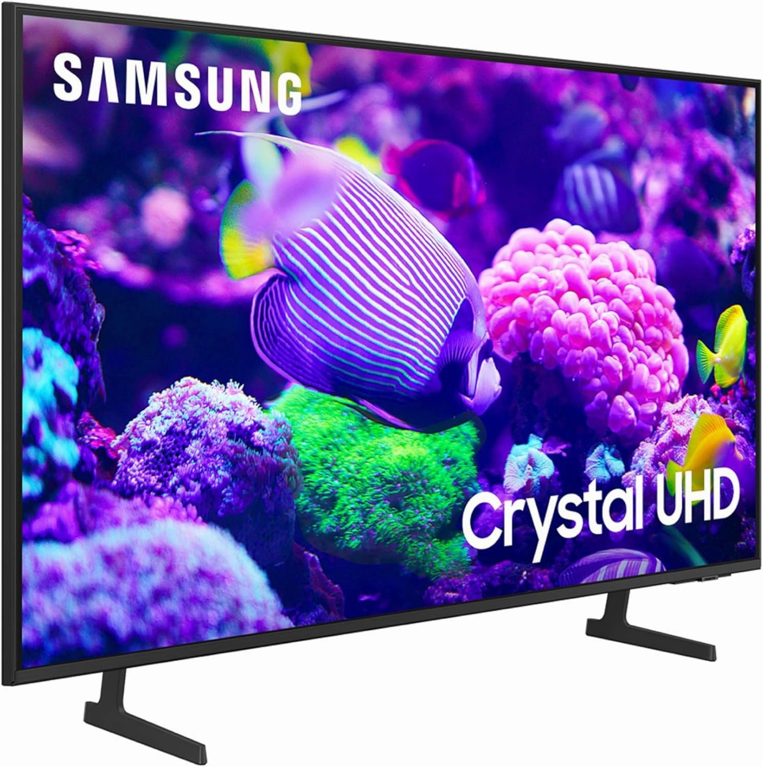 SAMSUNG 75-Inch Class Crystal UHD 4K DU7200 Series HDR Smart TV w/Object Tracking Sound Lite, PurColor, Motion Xcelerator, Mega Contrast, Q-Symphony (UN75DU7200, 2024 Model)