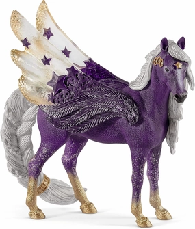 Schleich bayala Star Unicorn Flying Pegasus Figurine - Unicorn Toy for Girls and Boys - Fantasy Horse Figurine for Kids Ages 5 