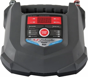 Schumacher Electric Car Battery Charger and Maintainer SC1280 4-in-1, 15 Amp, Fully Automatic for 6v and12v Automobile Batteries - Ideal for Motorcycles, Cars, Trucks, SUVs, Marine Batteries, and More