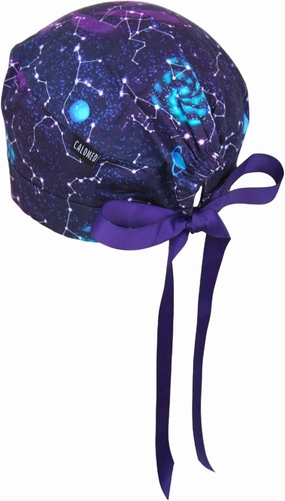 Scrub Cap for Women, Short Hair Style Scrub Caps, Working Hat, Head Cover with Ribbons and Buttons, Short Hair