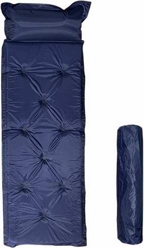 Self Inflating Sleeping Pad, Camping Blow up Mattress with Pillow, Insulated Foam Sleeping Mat for Backpacking, Tent, Hammock/72x24 inch