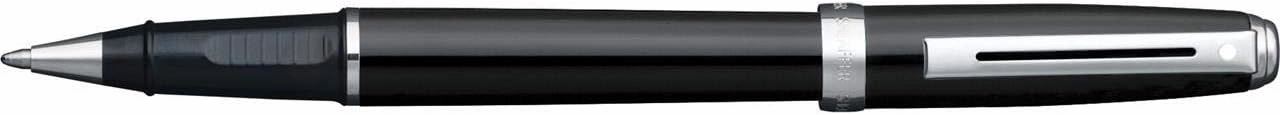 Sheaffer Prelude Rollerball Pen, Black Lacquer, Nickel Plate Trim (E137351)