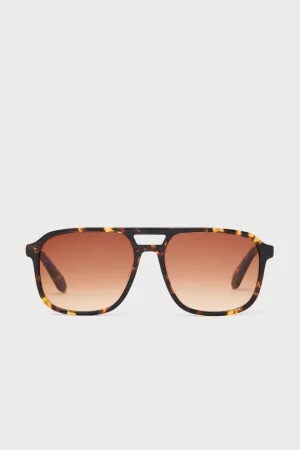 Shiny Yellow Tort On the Fly Sunglasses