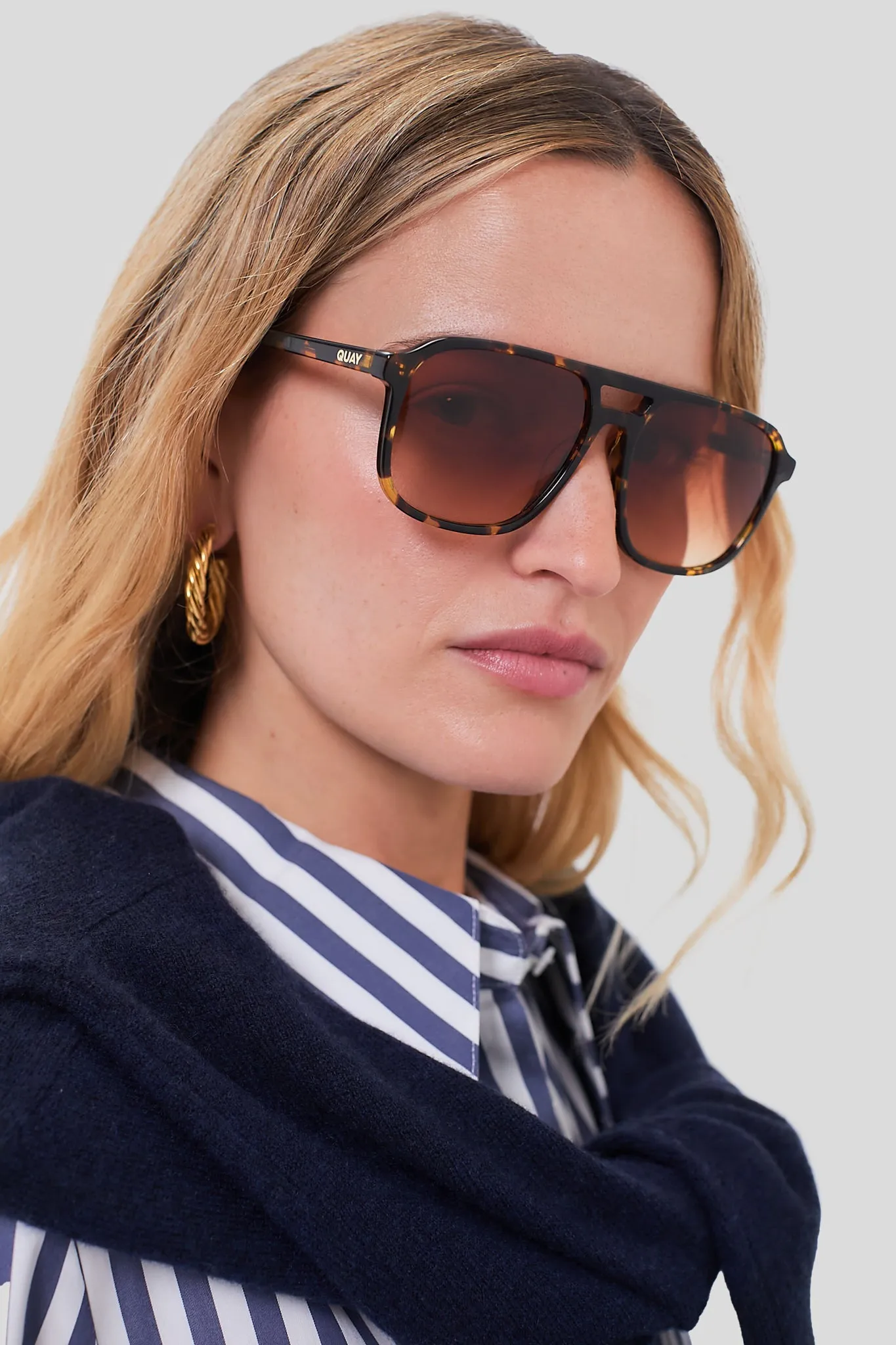 Shiny Yellow Tort On the Fly Sunglasses