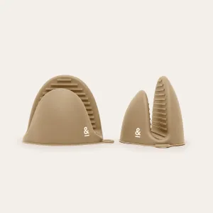 Silicone Oven Mitt Set
