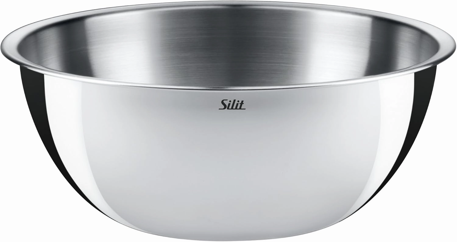 Silit Kitchen Bowl, 22 x 22 x 9 cm, Silver