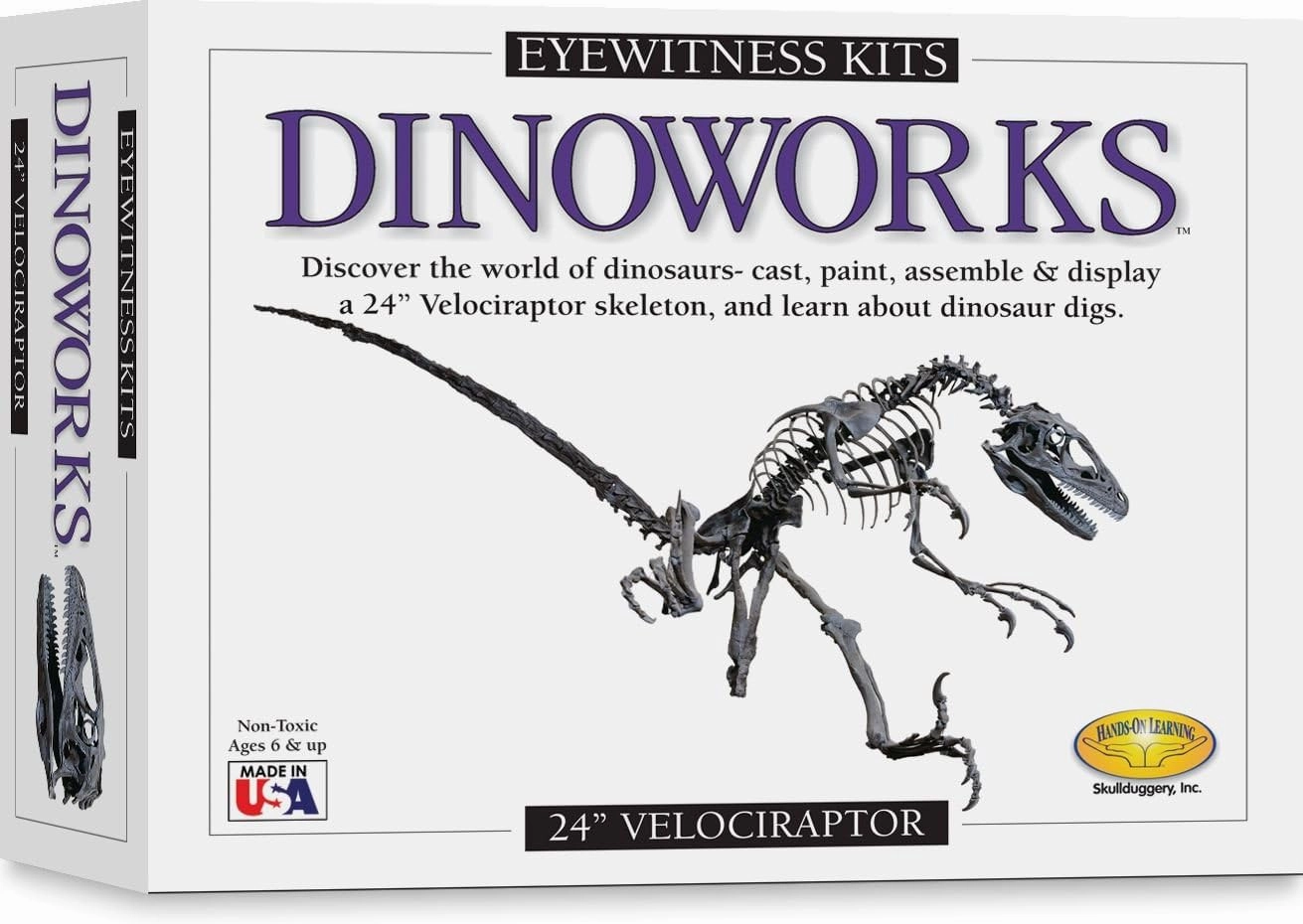 Skullduggery Eyewitness Kits: Dinoworks - Velociraptor