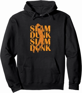 Slam Dunk Showdown in aerial Combat Pullover Hoodie