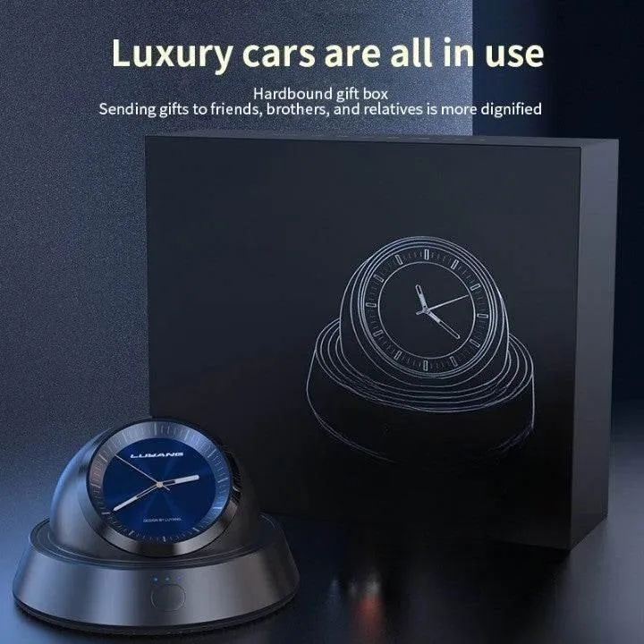 Smart Car Air Freshener Clock - Auto Aroma Device