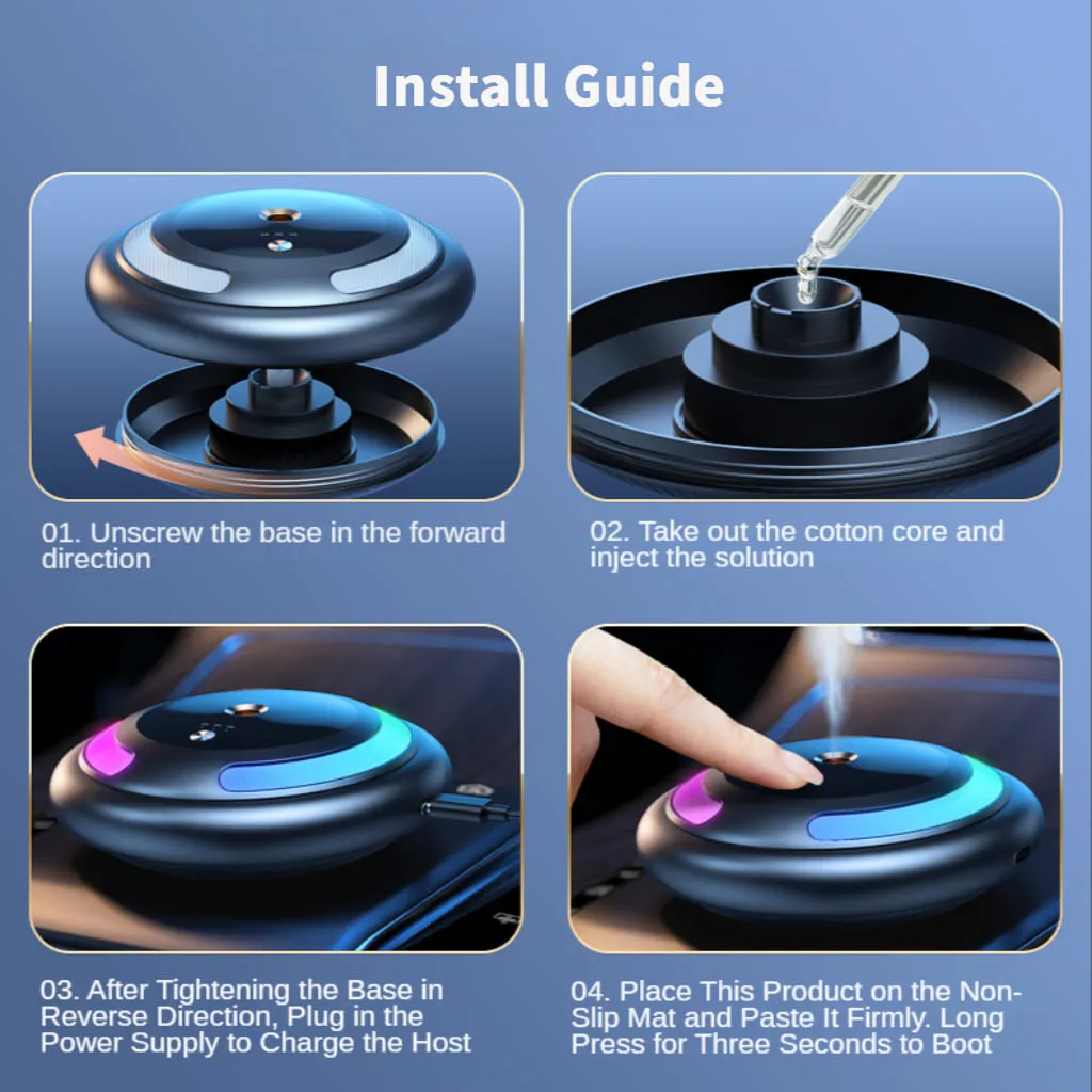 Smart LED Car Diffuser