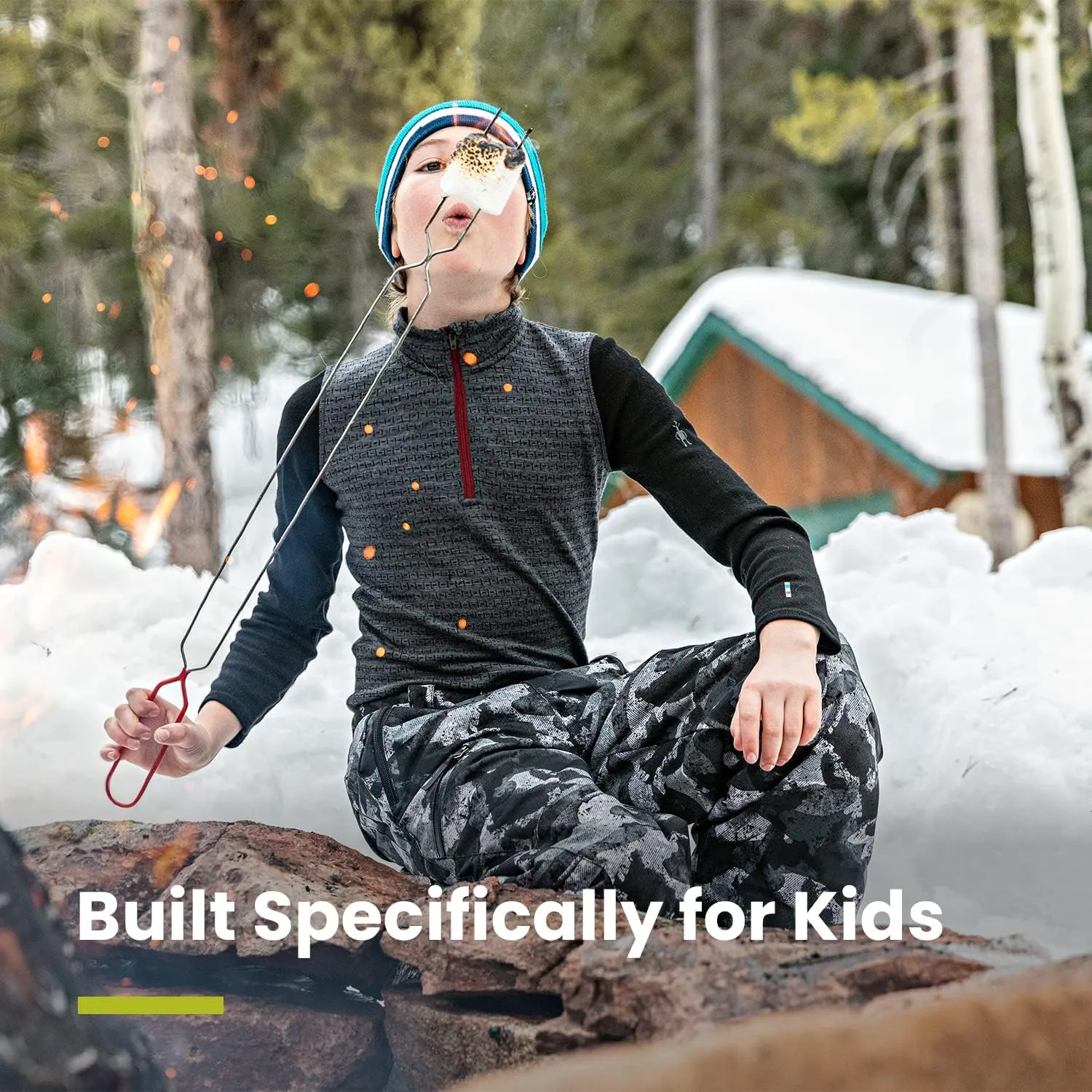 Smartwool Kid's Classic Thermal Merino Base Layer Crew
